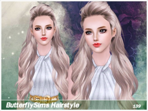 Hairstyle 139 by Butterfly Sims for Sims 3