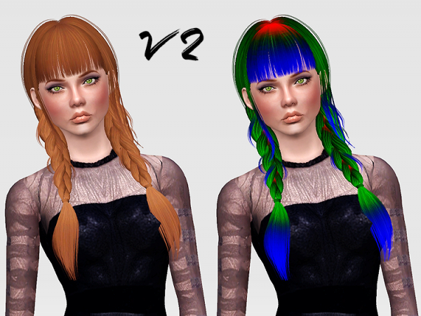 ButterflySims 134 hairstyle retextured by Chantel Sims for Sims 3