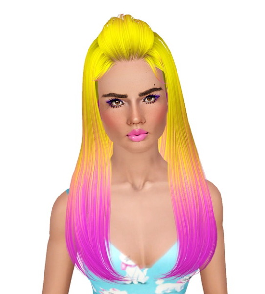 Skysims 240 and Butterflysims 135 hairstyles retextured by Monolith Sims for Sims 3