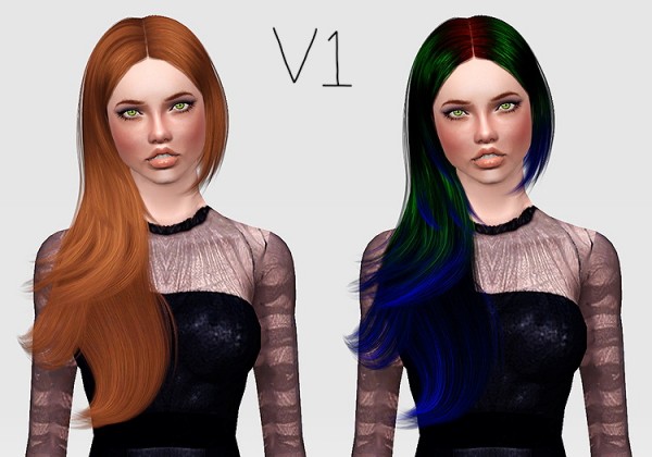 Cazy`s Rochelle hairstyle retextured by Chantel Sims for Sims 3