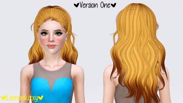 Newsea`s Climax hairstyle by Lemonkixxy`s Lair for Sims 3