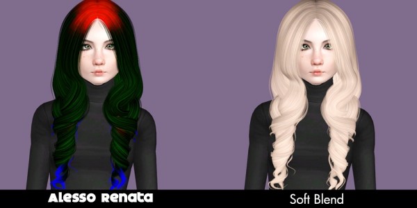 Alesso`s hairstyle retextured by Plumb Bombs for Sims 3