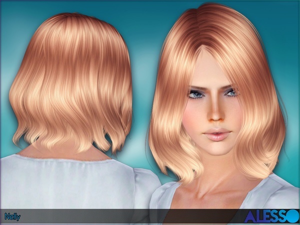 Nelly Hairstyle by Alesso by The Sims Resource for Sims 3