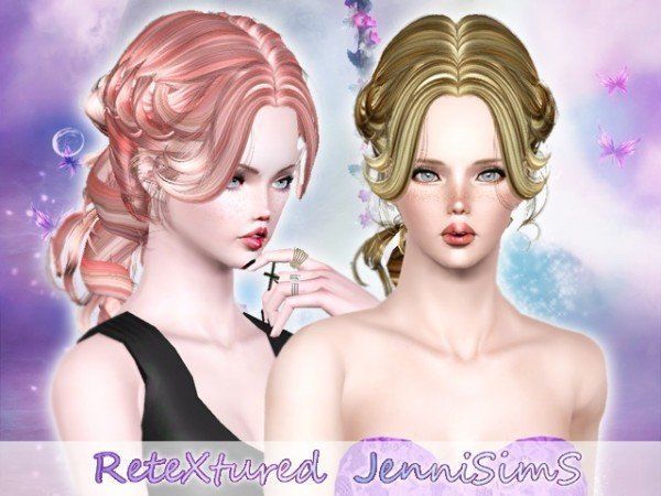 Newsea`s Lenox hairstyle retextured by    select a Website    for Sims 3
