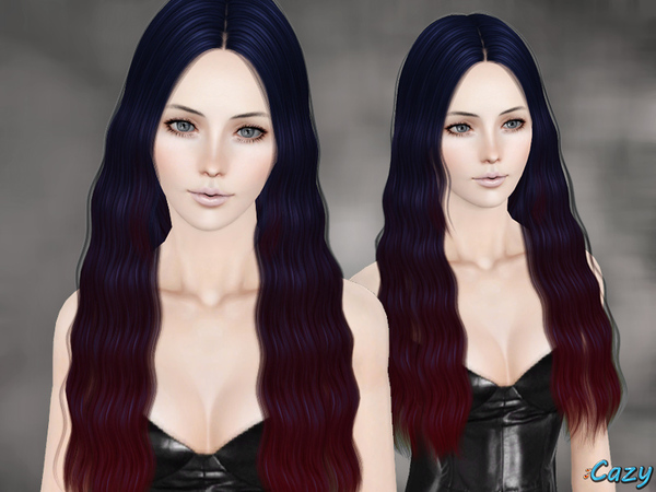 Blackbird Hairstyle Set by Cazy by The Sims Resource for Sims 3