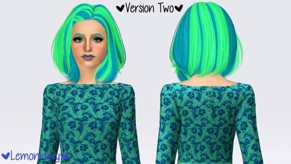 Skysims 242 hairstyle retextured by Lemonkixxy`s Lair for Sims 3