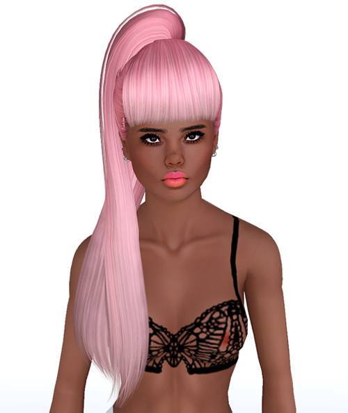 Butterfly hairstyle 138 retextured by Monolith Sims for Sims 3
