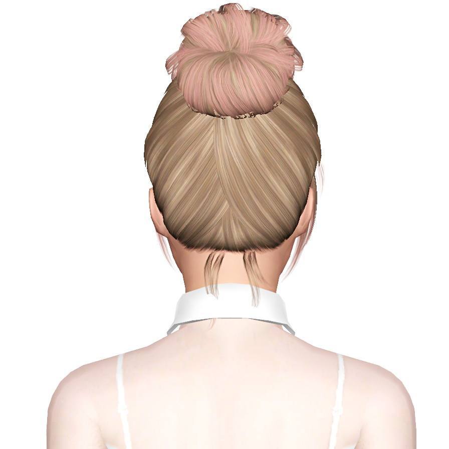 Newsea Carrousel + Anto 84 hairstyles retextured by July Kapo Sims 3