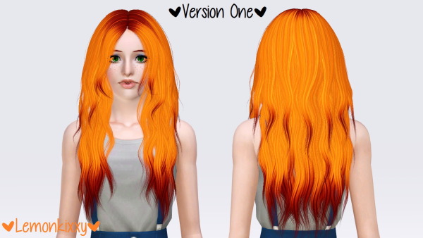 Alesso`s Glow hairstyle retextured by Lemonkixxy`s Lair for Sims 3