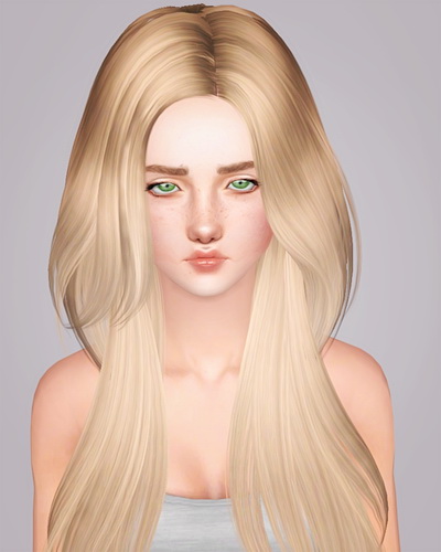 Skysims 240 hairstyle retextured by Liahx`s downolads - Sims 3 Hairs