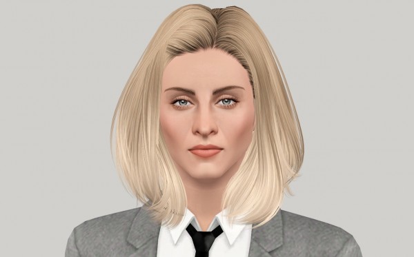 Skysims 242 hairstyle retextured by Fanaskher for Sims 3