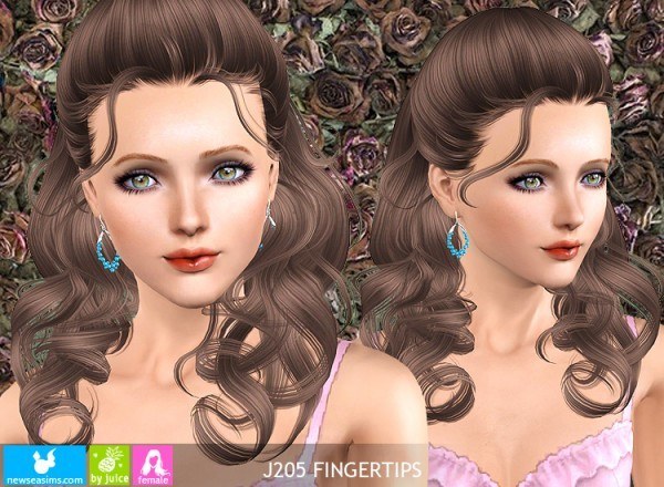 J205 Fingertips hairstyle by NewSea for Sims 3