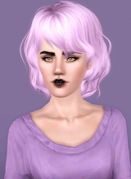Newsea`s J191 Darling hairstyle retextured by Forever And Always for Sims 3