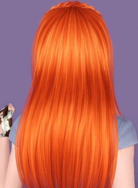 Sintiklia Giselle hairstyle retextured by Forever And Always for Sims 3