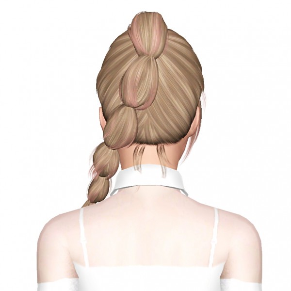 Newsea`s Carrousel hairstyle retextured by July Kapo for Sims 3