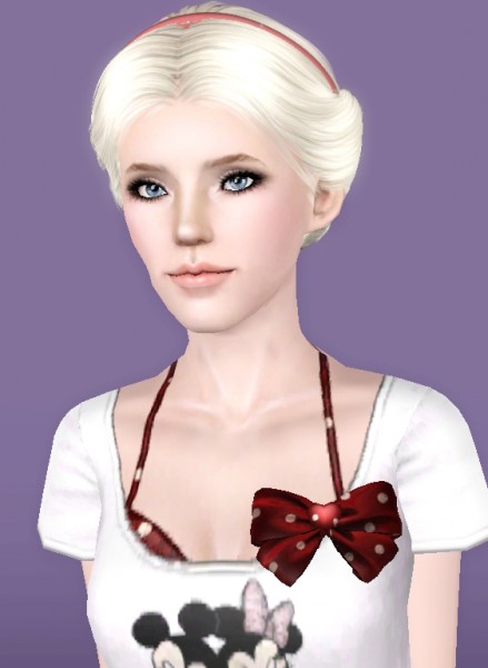 Alesso`s Paula hairstyle retextured by Forever And Always for Sims 3