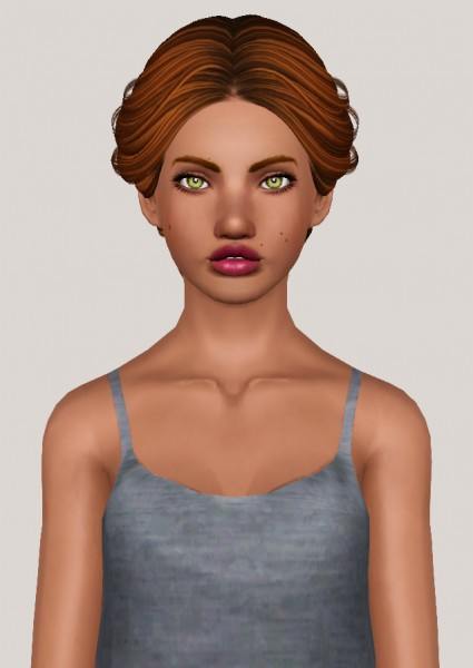 Skysims 241 hairstyle retextured by Someone take photoshop away from me for Sims 3