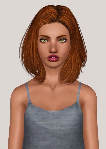 Skysims 242 hairstyle retextured by Someone take photoshop away from me for Sims 3