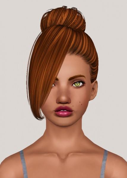 Butterflysims 137 hairstyle retextured by Someone take photoshop away from me for Sims 3