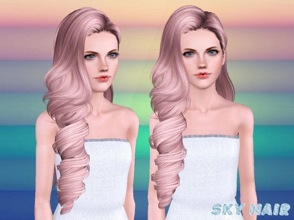 Hairstyle 244 set by Skysims by The Sims Resource for Sims 3