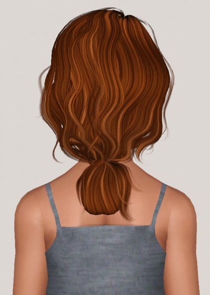 Newsea`s J191 Darling hairstyle retextured by Someone take photoshop away from me for Sims 3
