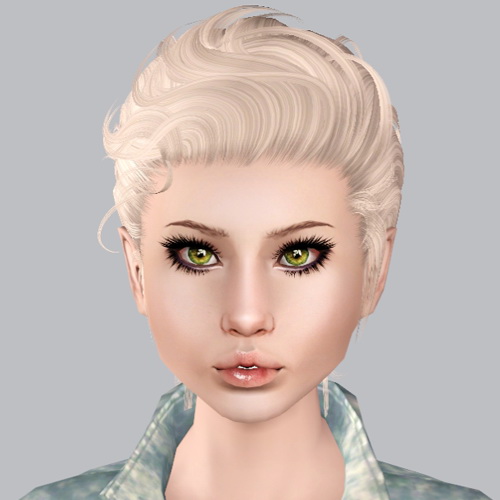 Newsea`s Zac hairstyle retextured by Plumb Bombs for Sims 3