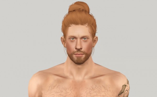 Newsea`s Sakura hairstyle retextured by Fanaskher for Sims 3