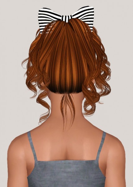 Skysims 245 hairstyle retextured by    select a Website    for Sims 3