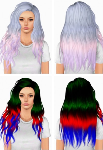 Nightcrawler`s hairstyle 26 retextured by Plumbombshell for Sims 3