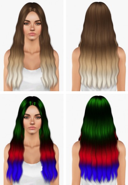 Cazy`s 150 hairstyle converted by Plumbombshell for Sims 3