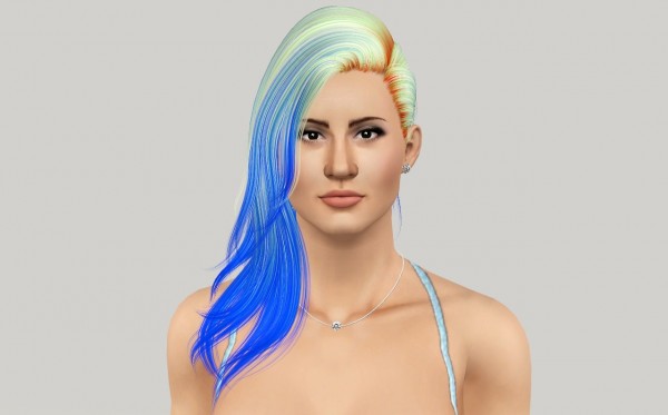Alesso`s Wine hairstyle retextured by Fanaskher for Sims 3
