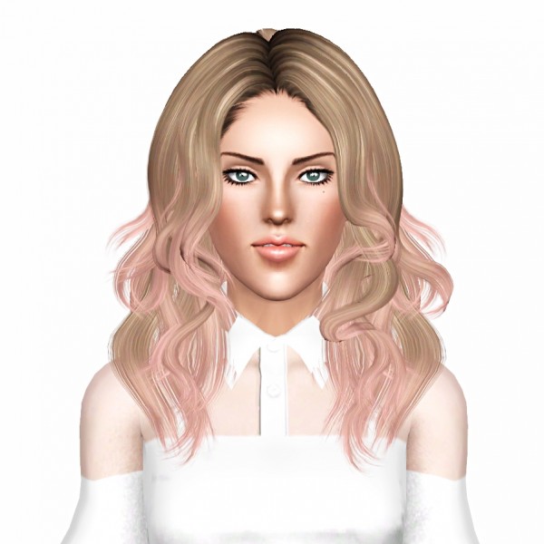 Newsea`s Bomb hairstyle retextured by July Kapo for Sims 3