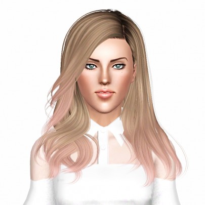 Newsea`s Shaine hairstyle retextured by Pocket by July Kapo - Sims 3 Hairs