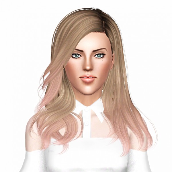 Newsea`s Shaine  hairstyle retextured by Pocket by July Kapo for Sims 3