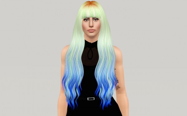 Nightcrawler 28 hairstyle retextured by Fanaskher for Sims 3
