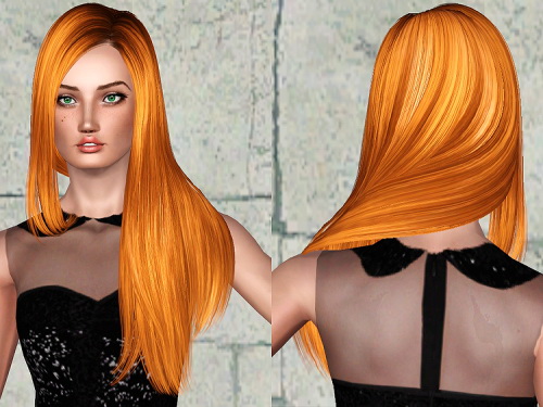 ButterflySims 141 hairstyle retextured by Chantel Sims for Sims 3