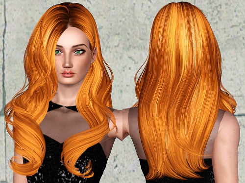 Skysims 248 hairstyle retextured by Chantel Sims for Sims 3