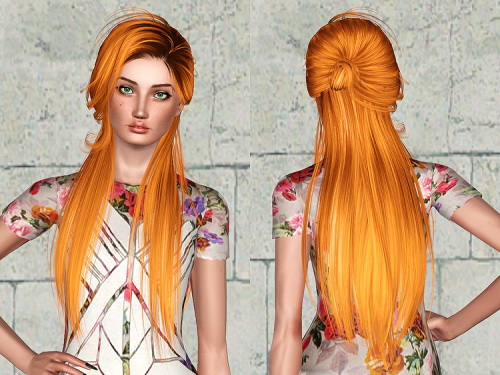 Newsea Aroma hairstyle retextured. by Chantel Sims for Sims 3