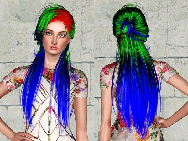 Newsea Aroma hairstyle retextured. by Chantel Sims for Sims 3