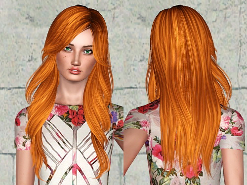 Skysims 229 hairstyle retextured. by Chantel Sims for Sims 3