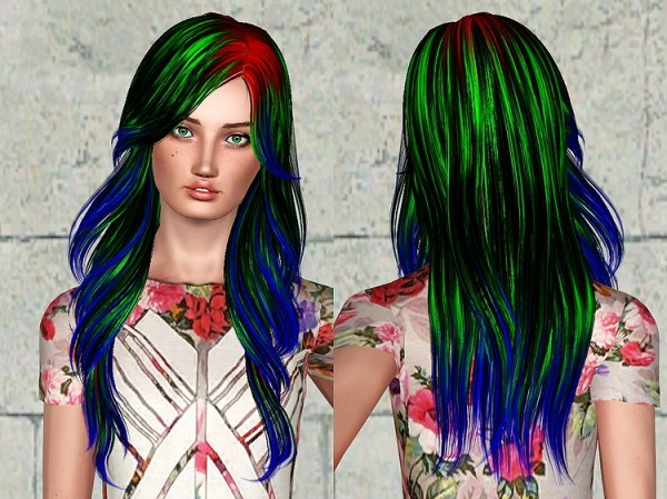 Skysims 229 hairstyle retextured. by Chantel Sims for Sims 3