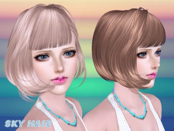 Hairstyle 249 set by Skysims by The Sims Resource for Sims 3