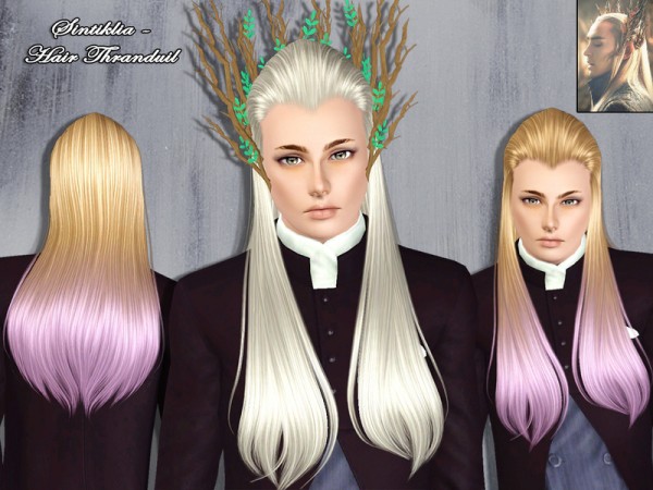 Thranduil hairstyle by Sintiklia by The Sims Resource for Sims 3