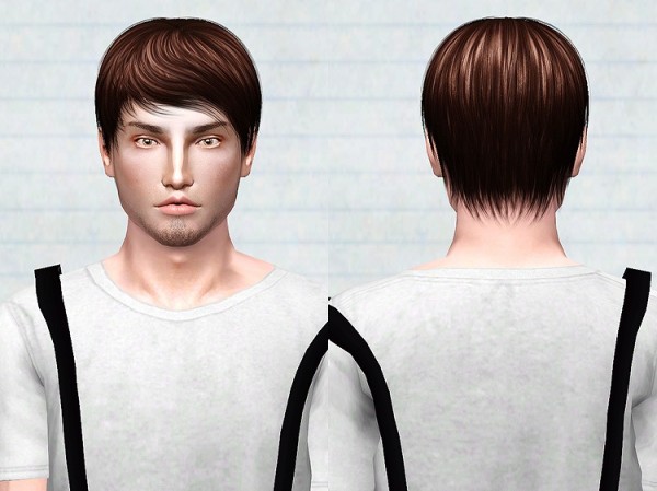 Cazy`s Joey hairstyle retextured by Chantel Sims for Sims 3