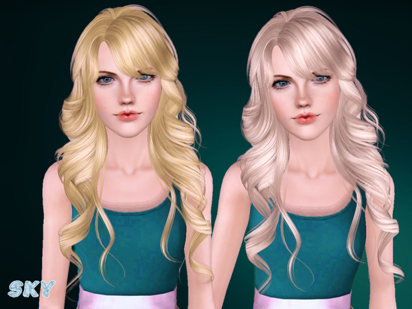 Hairstyle 255 by Skysims by The Sims Resource for Sims 3