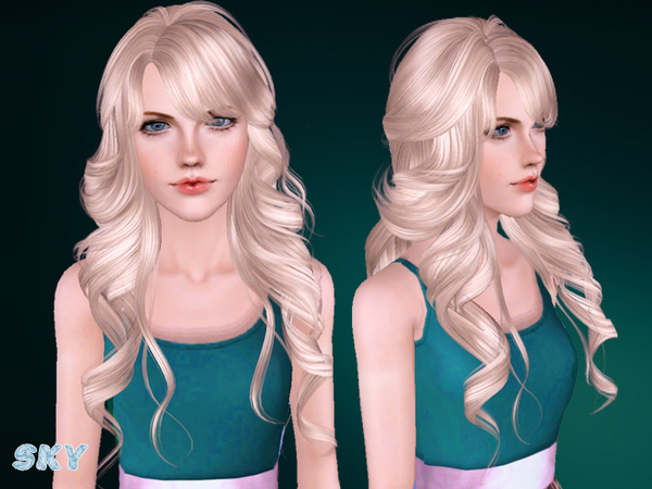 Hairstyle 255 by Skysims by The Sims Resource for Sims 3