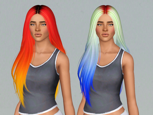 Nightcrawler`s Let Loose hairstyle retextured by Electra Heart Sims for Sims 3