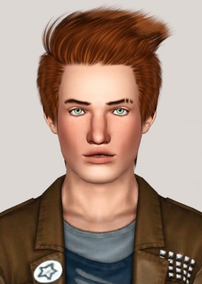 Skysims 256 hairstyle retextured by Someone take photoshop away from me ...