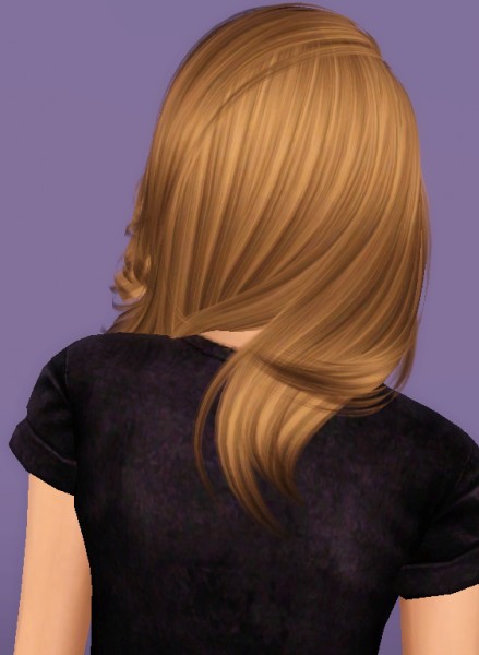 Nightcrawler Da Bomb hairstyle retextured by Forever And Always for Sims 3