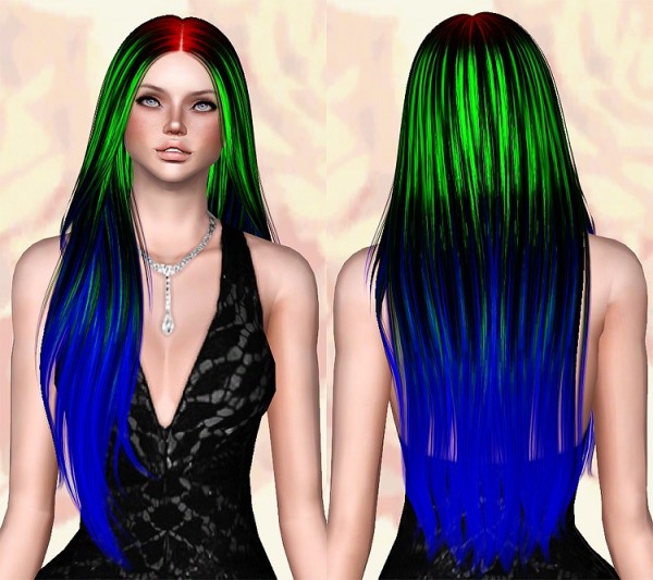 Nightcrawler`s Let Loose hairstyle retextured by Chantel Sims for Sims 3